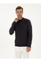 Gray Slim Fit 100% Cotton Quarter Turtleneck Knitwear Sweater 50318950-Vr024