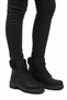 Black Emerald Anti-Slip Women's Boots with Fleece Inside Marc 4030 Z
