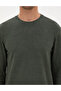 Dark Khaki Regular Fit Sweatshirt 50313944-Vr111 - 6