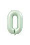 Green 0 Number Foil Balloon 76cm - 2
