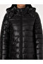 Black Removable Hooded Quilted Long Coat 50314165-Vr046 - 6
