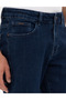 Navy Blue Straight Fit Jean Pants 50317293-Vr033 - 5