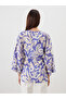 Seray New Season Shawl Collar Patterned Women's Kimono - 4