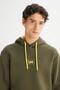 Erkek Sweatshirt Koyu Haki L212302801 Value Coll. M Hoodie - 3