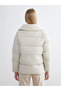 Esvab • Modern & Distinctive Fur Collar Loose Fit Women's Puffer Coat - 6