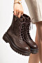 Genuine Leather Women's Winter Boots from Size 35 to Size 41-42-43