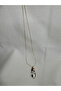 Feather Necklace with Stone - 2