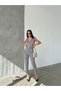Trend Güderi Buttoned Accessory Vest Suit for Women - 3