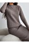 Knitwear Knitted Sweater Long Skirt Set - 3