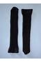 3-Piece Knitted Embossed Knitwear 200 Denim Knitted Patterned Winter Colorful Knee-Length Trouser Socks (3 Socks) - 6