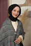 Double-Sided Plaid Winter Shoulder Shawl - 4