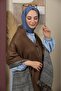 شال كتف شتوي منقوش على الوجهين - 4