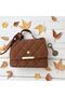 Quilted Women's Hand and Shoulder Bag with Scarf - 2
