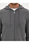 Anthracite Melange Regular Fit Knitted Cardigan 50317656-Vr081 - 6