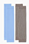2 Basic Thick Cotton Blend Leg Warmers