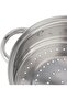 Induction Compatible 3 Layer Steamer Pot DC2931 24 CM 4 L Capacity, 3 Racks Stainless Steel - 7