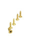 Clip, Hinge, Foot, Tree, Chipboard Screw 2,2X13 mm - Yellow 1000 Pieces - 2