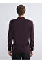Rmz Gi̇yi̇m Farkiyla Devrik Roba Collar Long Sleeve Men's Knitwear Sweater - 5