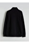 Men's Zippered Sweatshirt with Stand Collar - 7