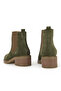 , Women's Genuine Leather Boots 1531020Z2325 Khaki - 3