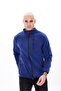 Men's Piped Zip-Up Sports Fleece Jacket - 3
