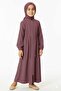 Medina Silk Elastic Waist Lace-Up Children's Ferace - 2