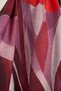 Illuminated Flowers - Burgundy - Vierra Patterned Viscose Shawl - 70X190 cm - 4