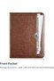 Cover for iPad Mini 7th 8.3" Leather Stand Folio Case - Brown - 5
