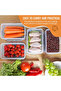 Food Storage Containers with Lids, Plastic Food Containers with Lids, Leak Proof - 3