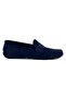8720 25Ya Men's Casual Shoes Navy Blue Suede - 3