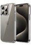 Case for iPhone 15 Pro 6.1-Inch, Non-Yellowing Shockproof Bumper Cover (Natural Titanium)