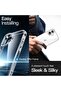 Case for iPhone 16 (6.1-inch) Clear, Non-Yellowing Shockproof Bumper - 6