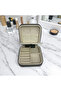 Medium Size (15×15) Organizer Jewelry Storage Box Travel Jewelry Bag Leather Wooden Case - 3