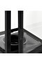 BORRBY Lantern for tealight, in/outdoor black, 20 cm - 5