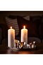 PRAKTAND Candle dish, stainless steel, 35 x 26 cm - 2