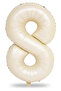8 Year Old Foil 12 Balloon Banner 7-Piece Stand Elite Birthday Set - 2