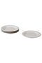 SANDSKÄDDA Side plate, light grey-beige, 20 cm