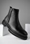 CHELSEY Genuine Leather Double Zip Men's Winter Boots - 4
