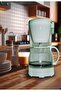 Drip Coffee Machine with Permanent Nylon Filter, 1.25L Capacity,(750W) (ME-DCM1002W) - 3