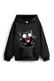 Cute Cats Printed Hooded Children's Sweatshirt