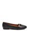 312456 Z Black Leather Women's Ballerinas - 2