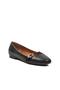 312456 Z Black Leather Women's Ballerinas - 4