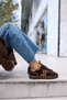 Dolores Women's Brown Real Suede Casual Shoes - 4