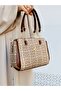 5-Eye Chain Hand Strap Detailed Women's Bag with Shoulder Strap - 8