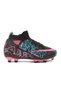 Air 600 F Football Boots Black-Fuchsia Children's Carpet Field Shoes - 3