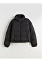 Stand Collar Oversize Women's Puffer Jacket (W5) - 5