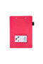 Secretary, A5 Small Size, Without Cover, A5 Clipboard Vegan Faux Leather, 17.5X24.5 Cm., Fuchsia/Pink - 4
