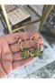 Colorful Design Flower Model Earrings - 2
