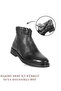 Genuine Leather, Fur Inside, Waterproof, Zippered, Thermo Sole, Anti-Slip Boots