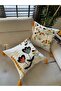 غطاء وسادة مطرز من القماش الكريمي من E-Bizz Home قطعتين - 4